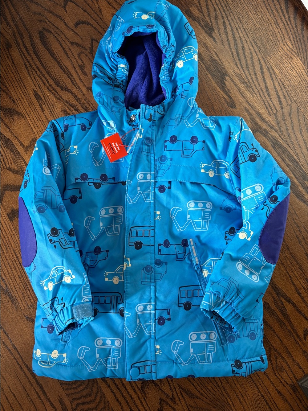 Kids blue winter outerwear
